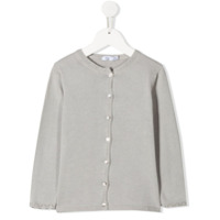 Knot Cardigan Julie de tricô - Cinza