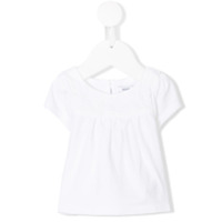 Knot embroidered top - Branco