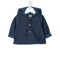 Knot Jaqueta jeans com capuz - Azul