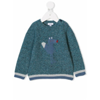 Knot Suéter de tricô 'Fox' - Azul