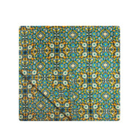 La Doublej small floral table cloth - Azul