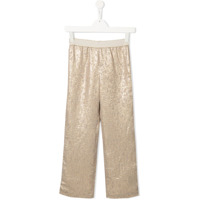 La Stupenderia Calça ampla - Metálico