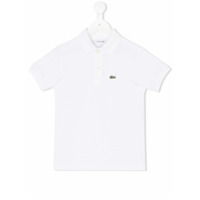 Lacoste Kids Camisa polo com logo - Branco