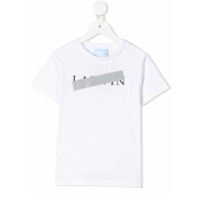 LANVIN Enfant Camiseta com logo - Branco