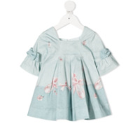 Lapin House Vestido com pregas - Azul