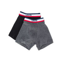 Levi's Kids Cojunto 3 cuecas boxer - Preto