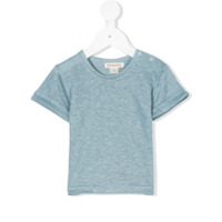 Manoko Camiseta de linho mangas curtas - Azul