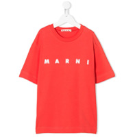 Marni Kids Camiseta com logo - 0M420