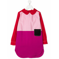 Marni Kids Chemise color block - Rosa