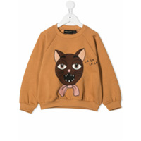 Mini Rodini cat-print sweatshirt - Neutro