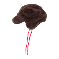 Mini Rodini faux fur hat - Marrom