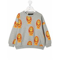 Mini Rodini floral-print sweatshirt - Cinza