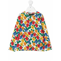 Mini Rodini floral-print T-shirt - Amarelo