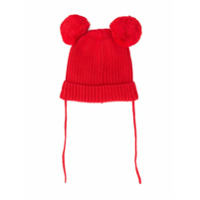 Mini Rodini knitted beanie - Vermelho