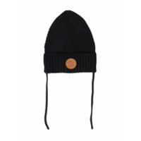 Mini Rodini Penguin knitted hat - Preto