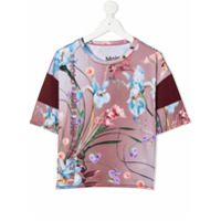 Molo Camiseta com estampa floral - Rosa