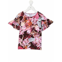 Molo Camiseta com estampa floral - Rosa