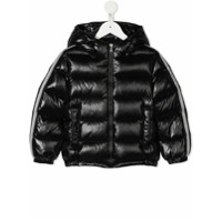 Moncler Kids Casaco matelassÃª - Preto