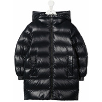 Moncler Kids Casaco matelassê - Azul