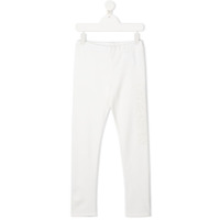 Moncler Kids casual logo trousers - Branco