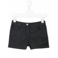 Moncler Kids Short jeans - Preto