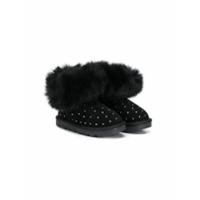 Monnalisa Ankle boot com aplicações - Preto