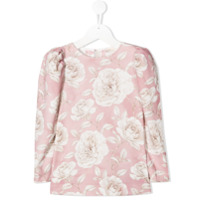 Monnalisa Blusa com estampa floral - Rosa
