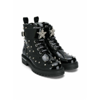 Monnalisa Bota com aplicações - Preto