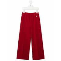 Monnalisa Calça pantalona - Vermelho