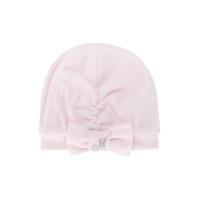 Monnalisa Chapéu com logo em strass - Rosa