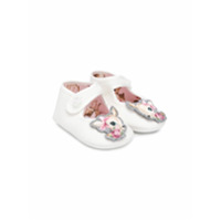 Monnalisa pre-walker fawn shoes - Branco