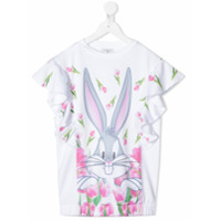 Monnalisa Vestido Bugs Bunny - Branco