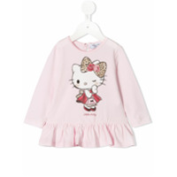 Monnalisa Vestido Hello Kitty - Rosa