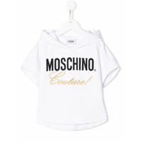 Moschino Kids Camiseta com logo - Branco