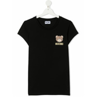 Moschino Kids Camiseta Teddy Bear - Preto