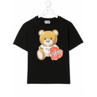 Moschino Kids Camiseta Teddy Bear - Preto