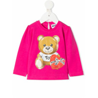 Moschino Kids Camiseta Teddy Bear - Rosa