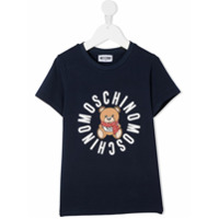 Moschino Kids Camiseta Toy Bear - Azul