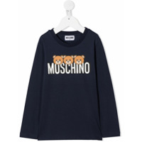 Moschino Kids Camiseta Toy Bear - Azul