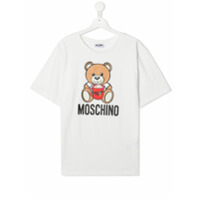 Moschino Kids Camiseta Toy - Branco