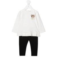 Moschino Kids Conjunto 2 peças - Branco