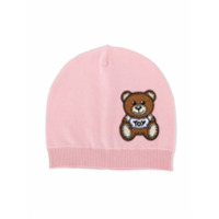 Moschino Kids Gorro de tricô - Rosa