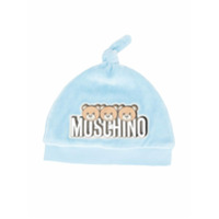 Moschino Kids Gorro Toy Bear - Azul