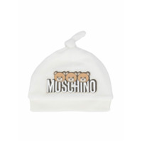 Moschino Kids Gorro Toy Bear - Branco