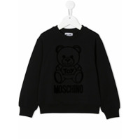 Moschino Kids Moletom Teddy Bear - Preto