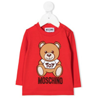 Moschino Kids Moletom Teddy Bear - Vermelho