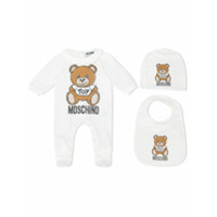 Moschino Kids teddy bear pajamas - Branco
