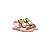 Moschino Kids teddy bear sandals - Rosa