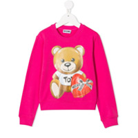 Moschino Kids Toy Bear sweatshirt - Rosa