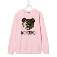 Moschino Kids Toy Bear sweatshirt - Rosa
